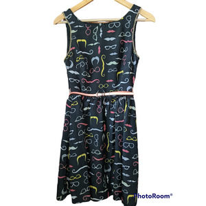 Mustache dress